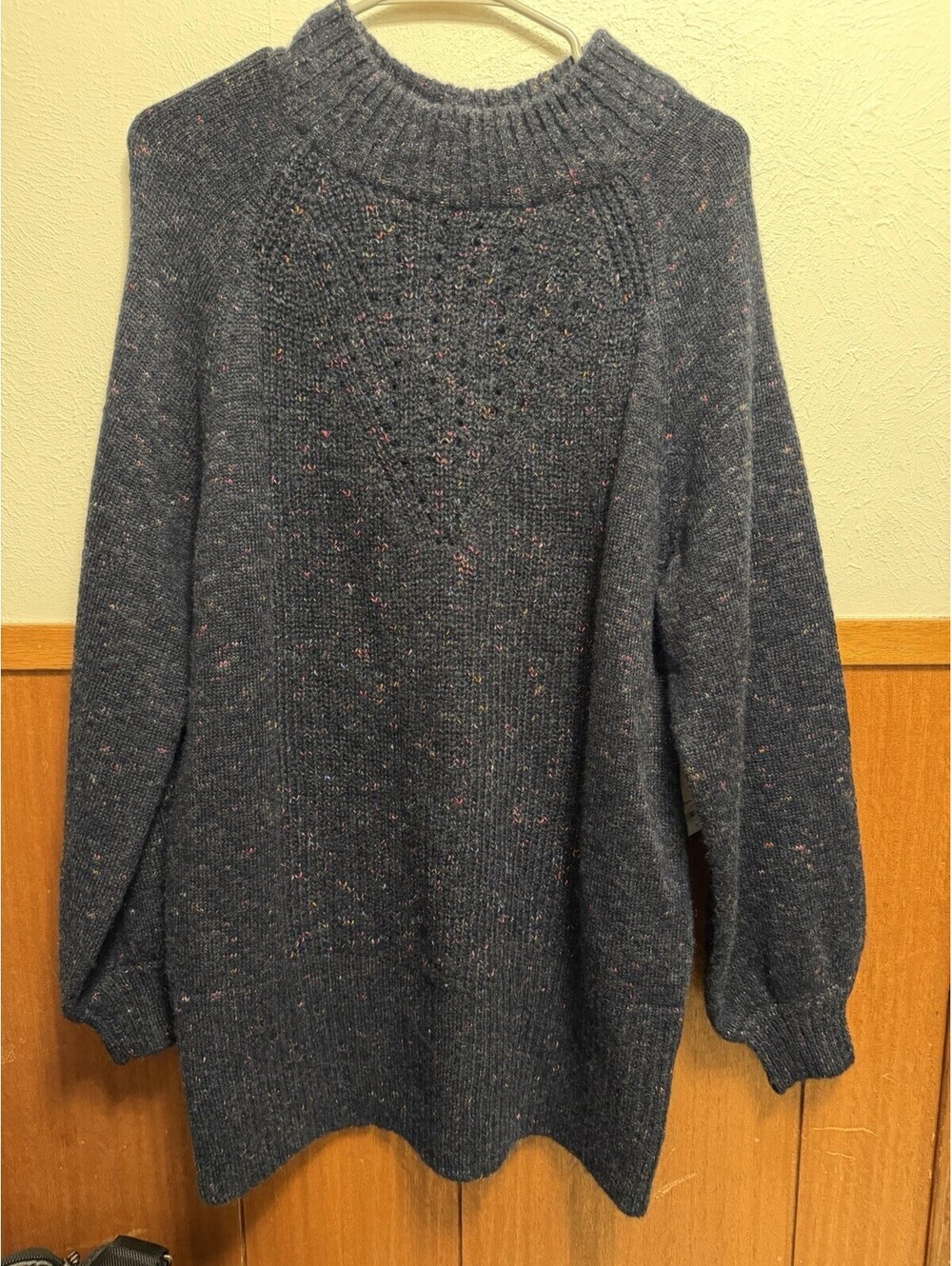 Oversized Sweater Dress Lauren  Conrad Size Medium Blue New